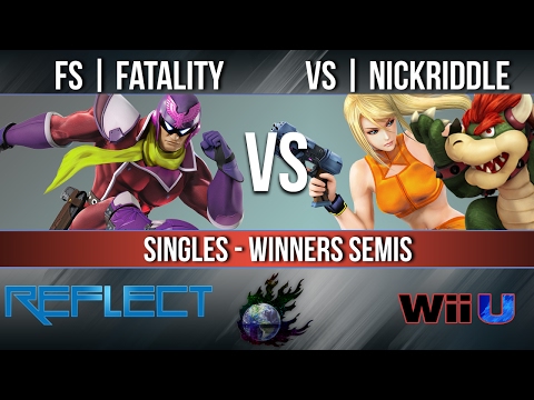 REFLECT 3 - FS | Fatality (Falcon) vs. VS | NickRiddle (ZSS/Bowser) - Wii U Singles Winners Semis