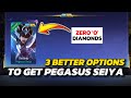 SPEND ZERO DIAMOND FOR PEGASUS SEIYA SKIN