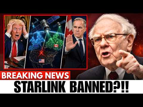 BREAKING: Trump’s Tariffs BACKFIRE — Musk’s Starlink BANNED by Canada & Europe | Buffett Responds