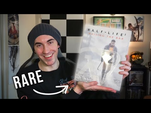 I Bought The RARE Half-Life Book | Half-Life 2: Raising The Bar