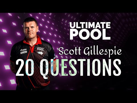 20 Questions - Current World Blackball Champion Scott Gillespie