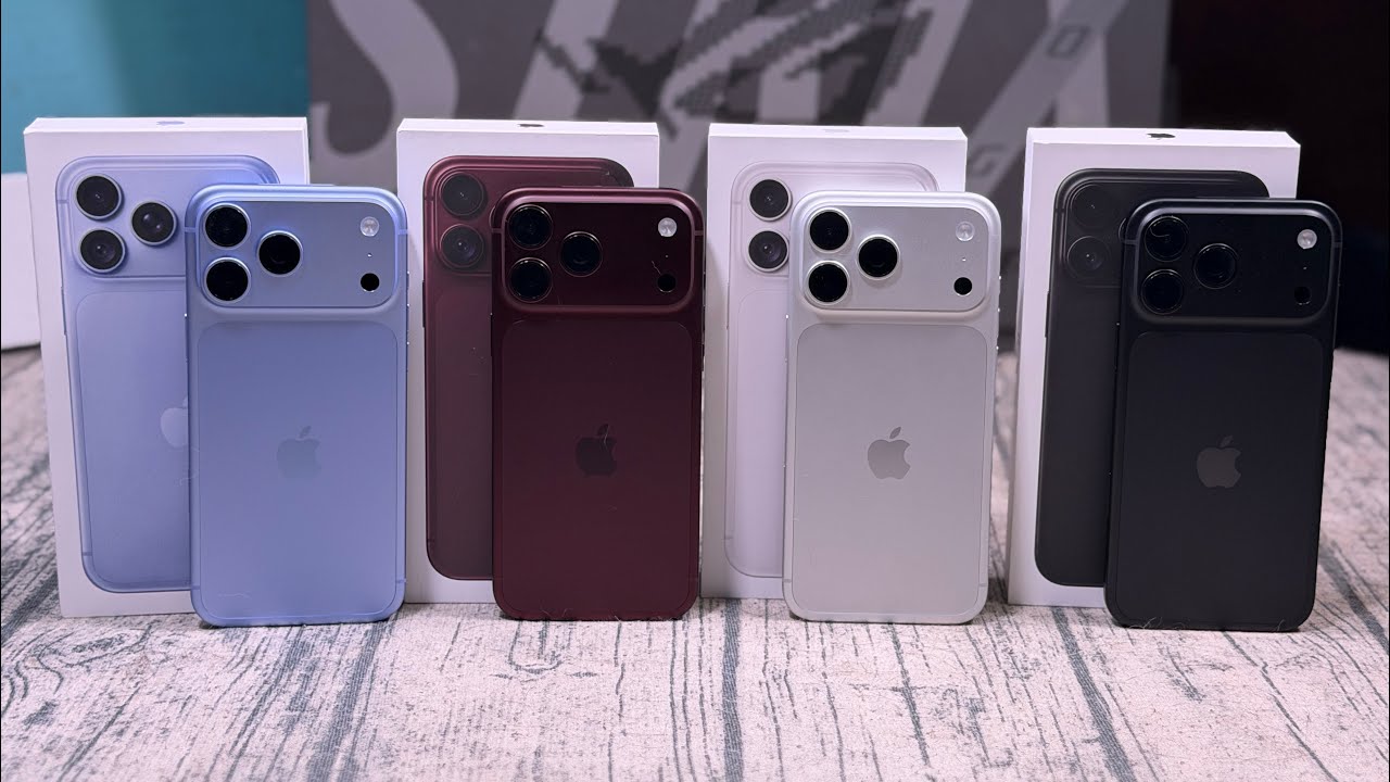 iPhone 18 Pro Max - Unboxing All The New Colors / Cases and Accessories 