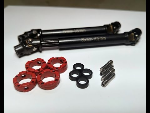 Installing BoomRacing VooDoo Drive Shafts on a Gelande II Chassis