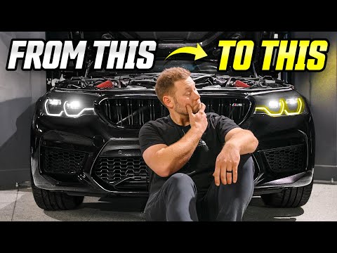 Upgrade your M5 Daytime Running Lights to CSL YELLOW!