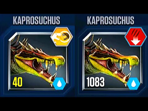 KAPROSUCHUS VS KAPROSUCHUS: BATTLE MODS | JURASSIC WORLD THE GAME
