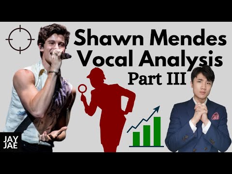 How Shawn Mendes' Vocal Technique Work (In my blood, Wonder, Can't take my eyes off you)