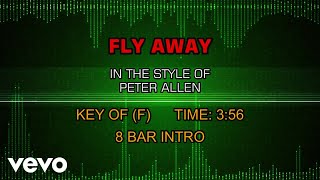 Peter Allen - Fly Away (Karaoke)