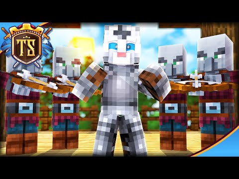 EN HÆR AF ILLAGERS TAGER MIG TIL FANGE! *Pondus SMP* | Dansk Minecraft med TortenSkjold