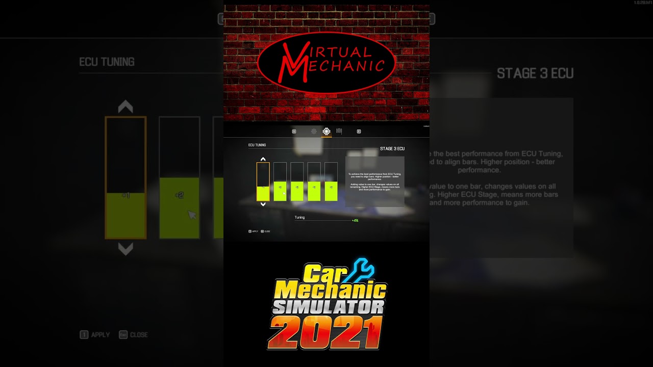 Easy ECU tuning every time #shorts - Car Mechanic Simulator 2021