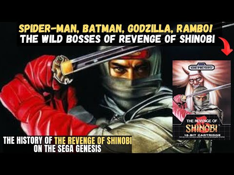 History Of Revenge Of Shinobi - Spider-Man, Batman, Godzilla! The Wild Bosses of Revenge of Shinobi