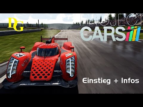 Project Cars #01 - Einstieg + Zusatzinformationen - Deutsch - Lets Play PROJECT CARS