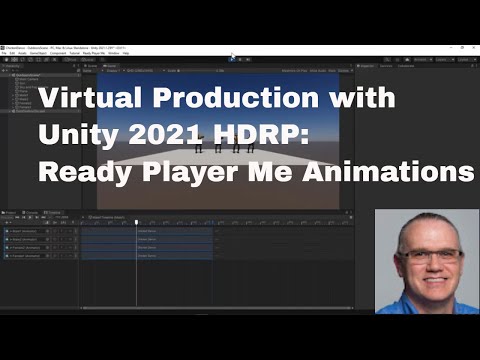 Virtual Production  Using Ready Player Me Avatars And Mixamo in Unity