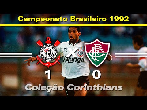 Corinthians 1 x 0 Fluminense - 23 / 05 / 1992 - Campeonato Brasileiro