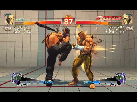 USF4: (Mano do Rap) Sagat vs ( RaphaelMR02) Sagat