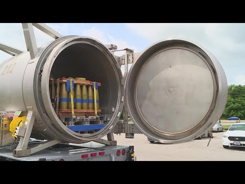 Kentucky’s chemical weapons destruction facility eliminates projectiles containing VX nerve agent