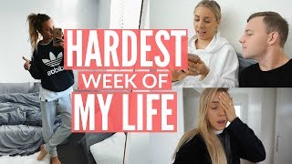HARDEST WEEK OF MY LIFE | Moving Into Our Apartment | I Can't Breathe