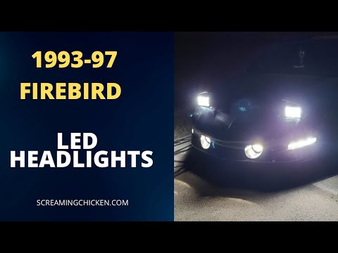 1993-97 Firebird LED Headlight Installation