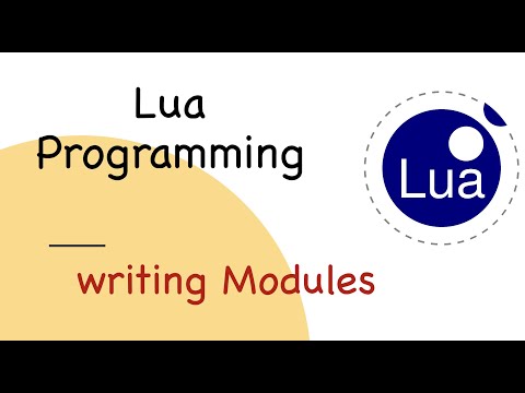 Lua Tutorial 10 Creating Modules in Lua | Lua Modules | Packages