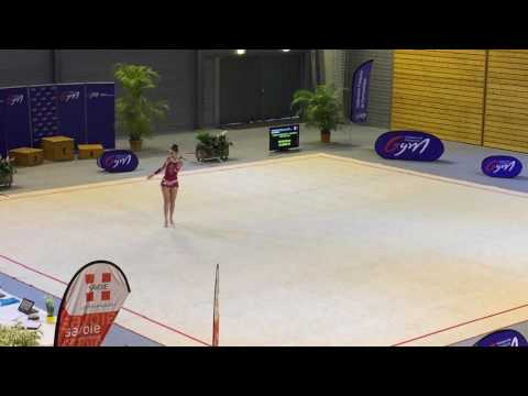 Océane Wicky cerceau - Nat B 18 ans et + - France Chambéry 2017