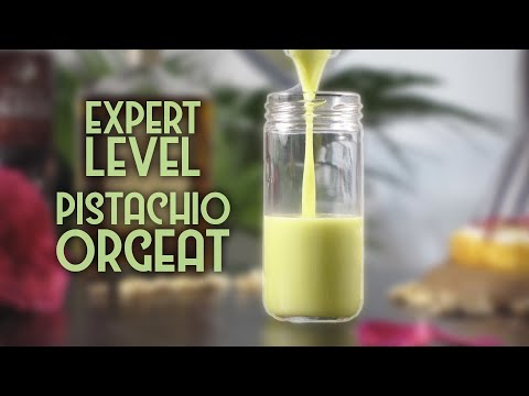 How To Make Expert Level Pistachio Orgeat