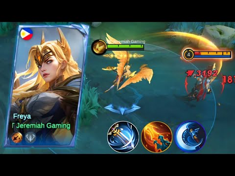 FREYA ONE SHOT BUIILD UNLI CRITICAL!!! ( MUST WATCH ) FREYA BEST BUILD 2025 - MLBB