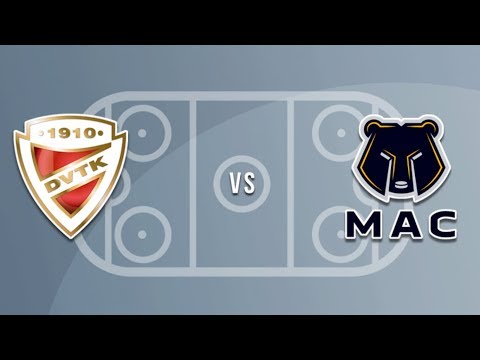 DVTK Jegesmedvék - MAC Budapest | 2-1 | teljes mérkőzés | 2017. október 6. | DVTK TV