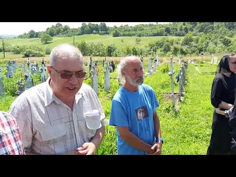Săucani  22 Iunie 2019   Lângă mormântul Fr  Popa Petru