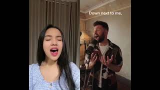 Download lagu Duet #Heaven with @CalumScott! ☁️🤍 #shorts mp3