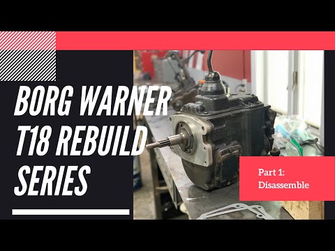 Jeep CJ7 T18 Borg Warner Transmission Rebuild Series Part 1