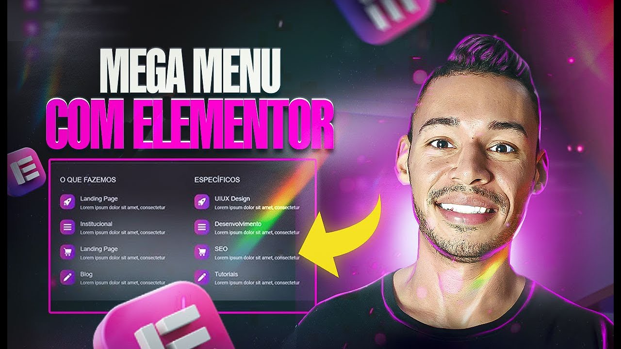 Como Criar MEGA MENU PERSONALIZADO COM ELEMENTOR PRO (PASSO A PASSO)