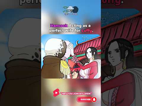#onepiece #luffy and #hancock ❤️ #anime