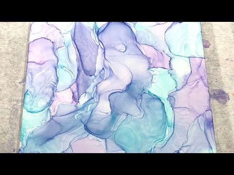 (152) Alcohol Inks, The Other Fluid Art, Ethereal Effects