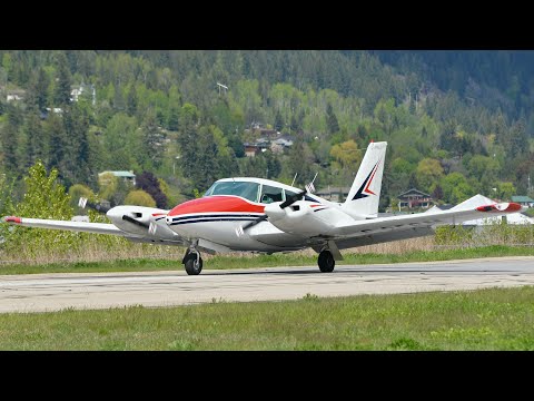 Piper PA-30 Twin Comanche Landing