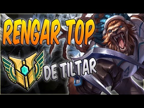 MAESTRIA DE TILTAR #2 - JÁ QUE GOSTARAM, TOMA MAIS UMA GAMEPLAY BRABA! - RENGAR TOP