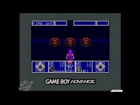 Phantasy Star Collection Game Boy Gameplay_2002_05_22