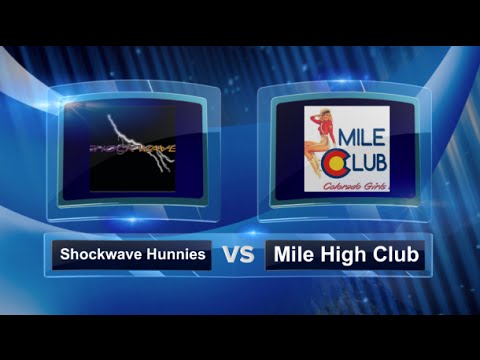 Shockwave Hunnies vs Mile High Club - Semi Finals - Women's Best of The West #BOTW2014