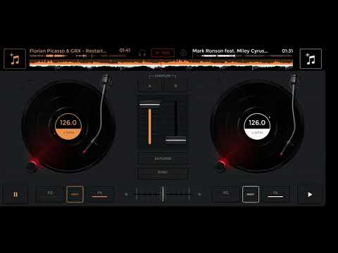 Florian Picasso fr. GRX vs Mark Ronson ft. Miley Cyrus - Restart Your Heart vs NBLAH (Martin Garrix)