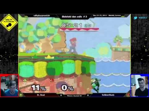 BDE#3 - Dr. Dead (Sheik) vs SchlimmShady (Mario) - SSBM Winners Bracket