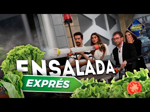 Cañón de ensalada - Ciencia - El Hormiguero