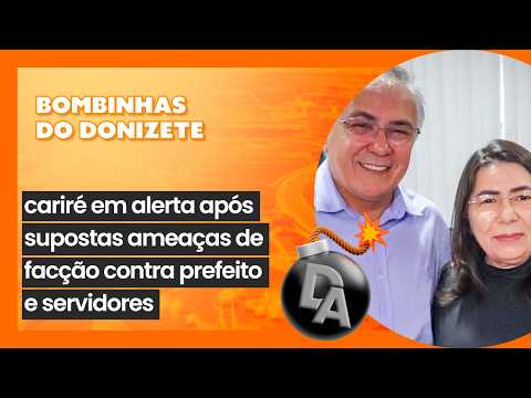 Cariré em alerta após supostas ameaças de facção contra prefeito e servidores  | Bombinhas 💣