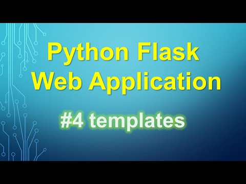 Python Flask Tutorial 4 Templates