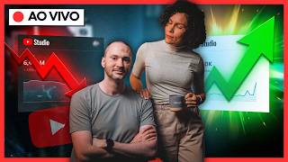 [🔴 Ao Vivo] O YouTube está FÁCIL ou DIFÍCIL? | Tire suas Dúvidas!