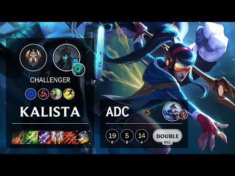 Kalista ADC vs Ashe - EUW Challenger Patch 10.16