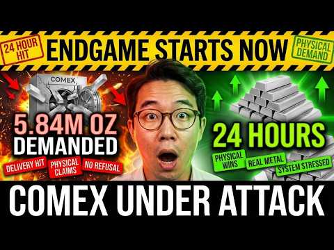 ENDGAME STARTS: COMEX Hit With 5.84M oz Physical Demand in 24 Hours