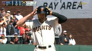 6/11/17: Posey powers Giants with four RBIs in win