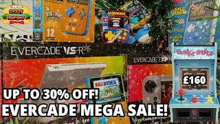 Evercade MEGA Christmas Sale! Up To 30% OFF! Evercade Alpha Now £160!!