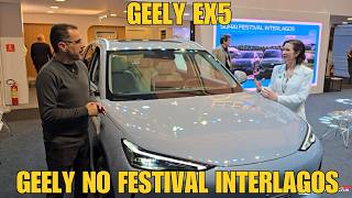 Geely EX5 com interior claro - Festival Interlagos