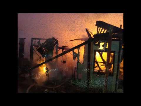 GoPro : 11.10.2015 Požár haly s automobily Praha - Sedlec