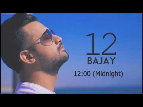 " Atif Aslam 12 Bajay " Lyrics & English Translation