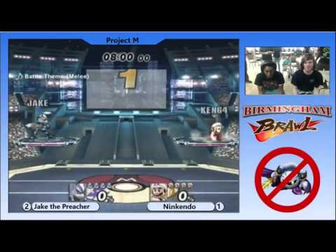 Birmingham Brawl 1 PM Singles - Jake the Preacher (Wolf) vs NinKenDo64 (Yoshi, Mario)